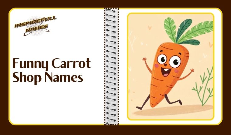 Funny Carrot Shop Names