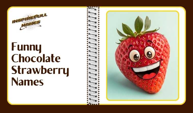 Funny Chocolate Strawberry Names