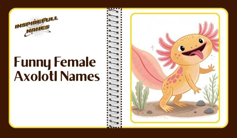 Funny Female Axolotl Names