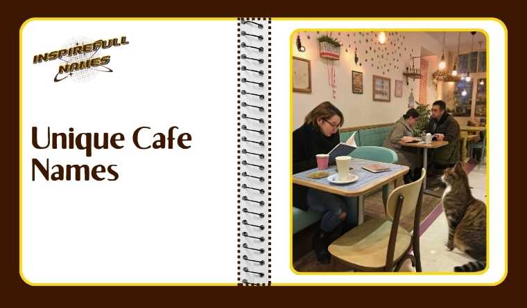 Unique Cafe Names