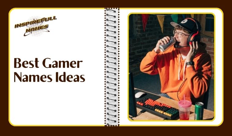 Best Gamer Names Ideas