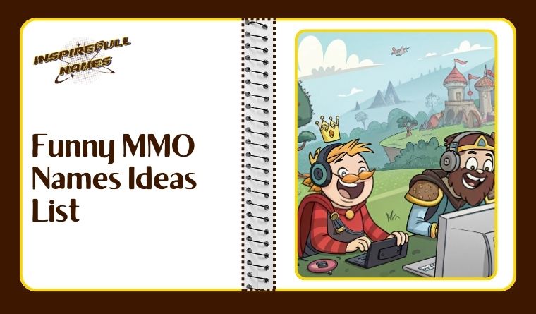 Funny MMO Names Ideas List