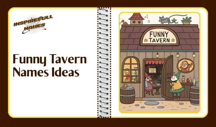 Funny Tavern Names Ideas