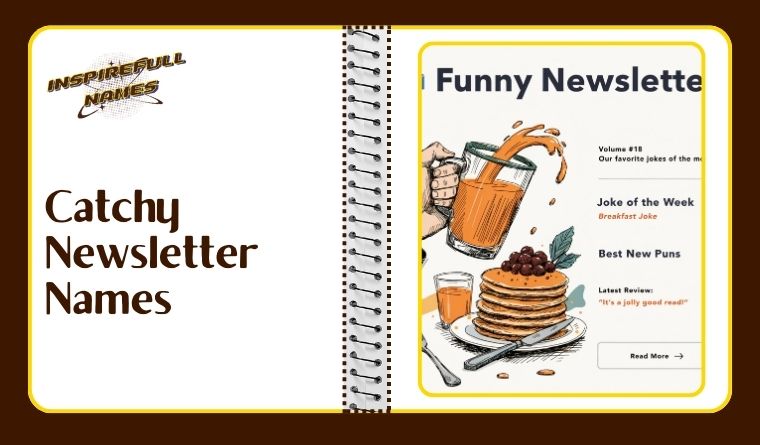 Catchy Newsletter Names