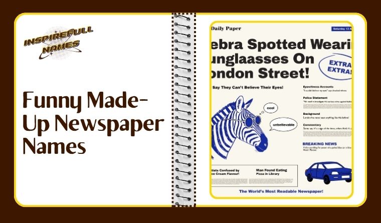 Funny Made-Up Newspaper Names