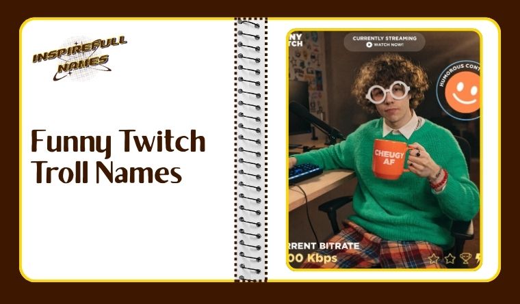 Funny Twitch Troll Names