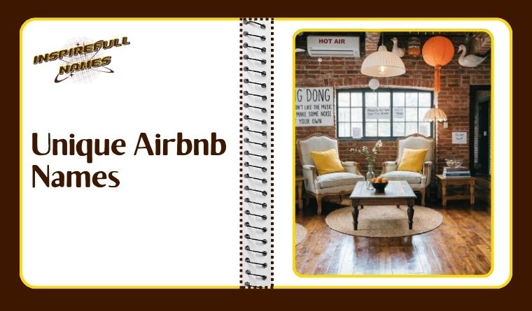 Unique Airbnb Names
