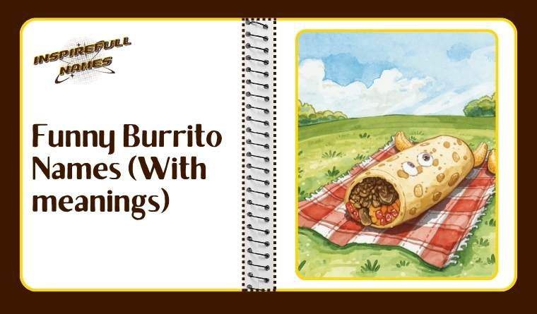 Funny Burrito Names (With meanings)