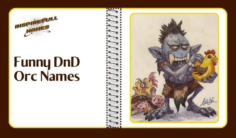 Funny DnD Orc Names 