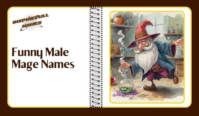 Funny Male Mage Names