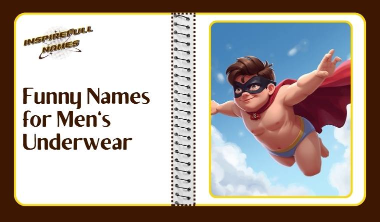 Funny Names for Men's Underwear