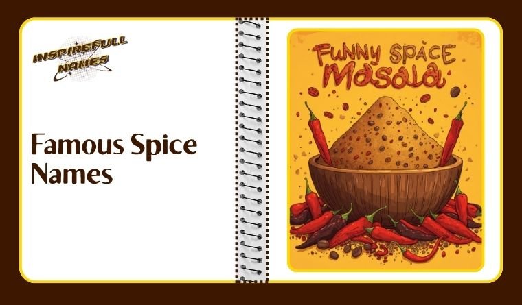 Famous Spice Names