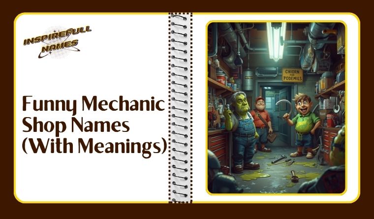 Funny Mechanic Shop Names (With Meanings)
