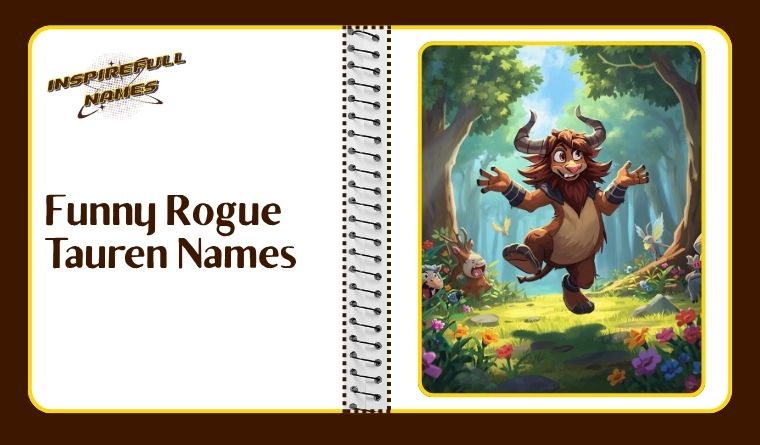 Funny Rogue Tauren Names