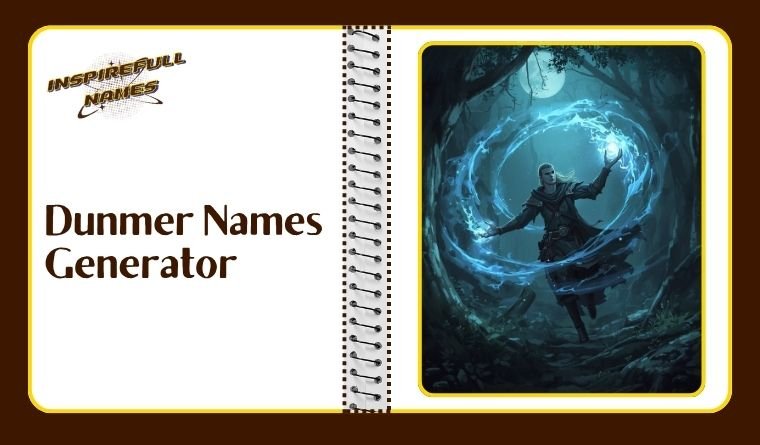 Dunmer Names Generator