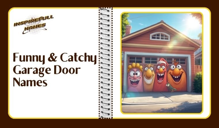 Funny & Catchy Garage Door Names