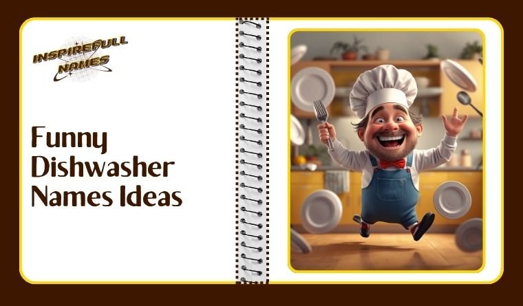 Funny Dishwasher Names Ideas