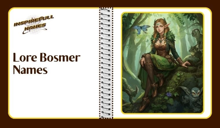 Lore Bosmer Names