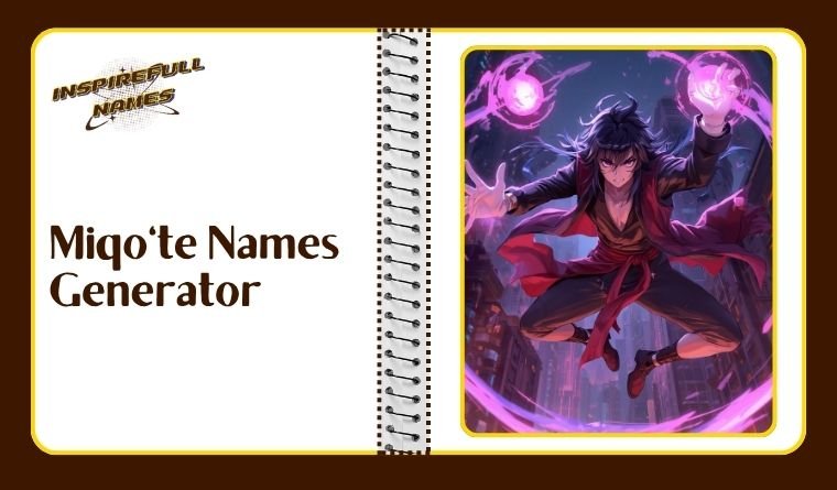 Miqo'te Names Generator