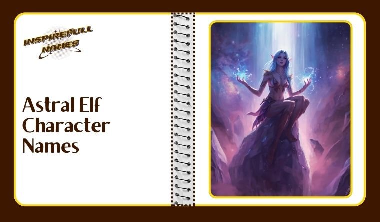 Astral Elf Character Names