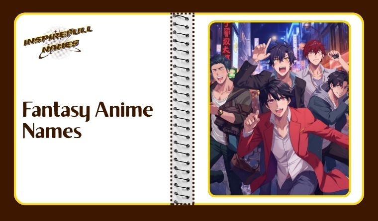 Fantasy Anime Names