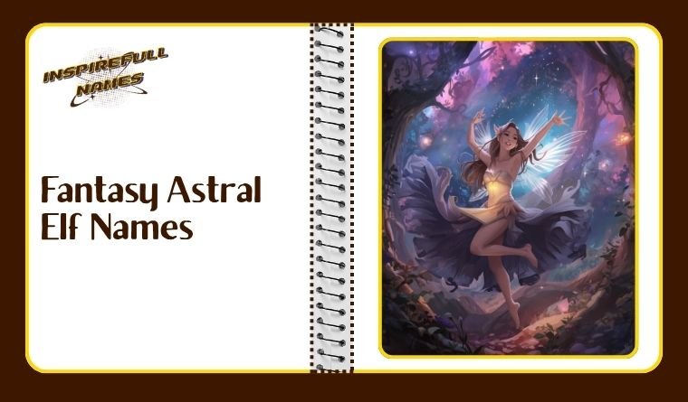 Fantasy Astral Elf Names