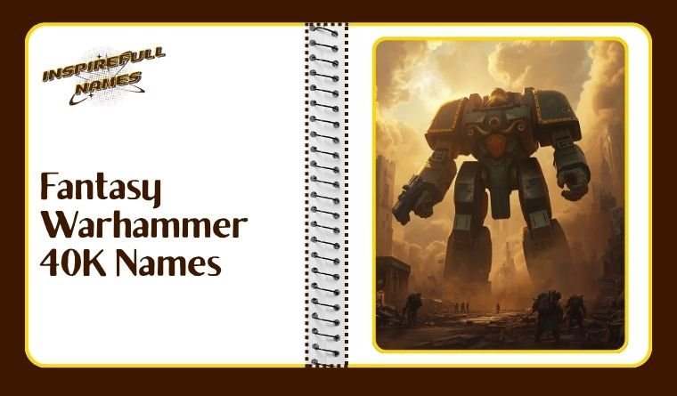 Fantasy Warhammer 40K Names