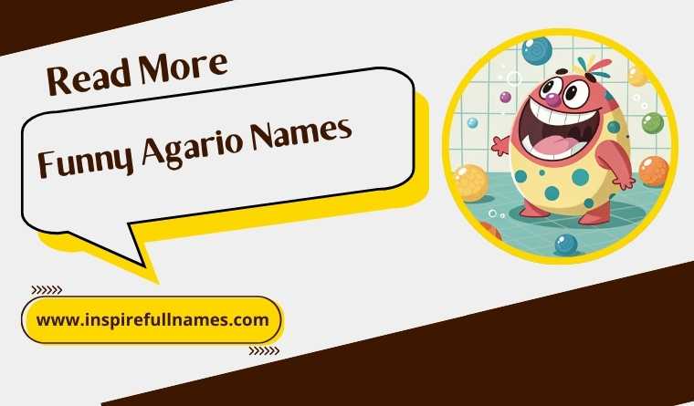 Funny Agario Names