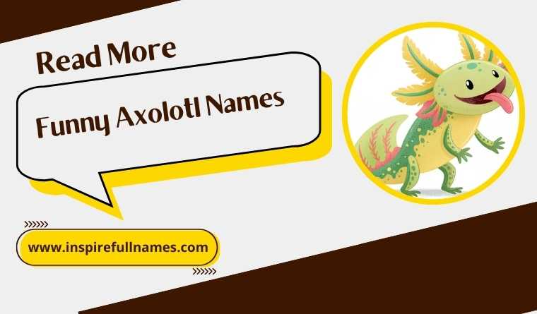 Funny Axolotl Names