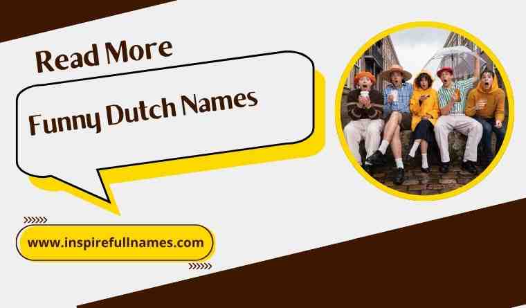 Funny Dutch Names