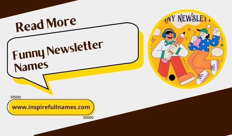 Funny Newsletter Names