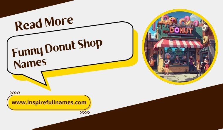 Funny Donut Shop Names